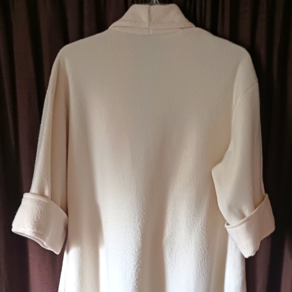 Fleece trench coat - Picture 3 of 4